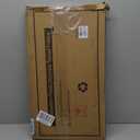 GraduationMall 11x22 Mahogany Diploma Frame with Tassel Holder and Picture for 8.5x11 Certificate 5x7 Photo,Real Glass,Black over Gold Mat