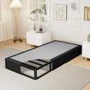 Twin Size 10 Inch Box Spring - Heavy Duty Metal Mattress Foundation (2500lbs Capacity), Noise-Free, Easy Assembly