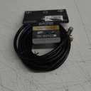 GE 15 ft. RG6 In-Wall Rated Quad Shield Coaxial Cable in Black