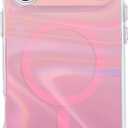 Case-Mate Soap Bubble iPhone 17 Pro Max Case [Compatible with MagSafe] - Stylish Phone Case for Women with 12ft Drop Protection - Premium Magnetic Cover for iPhone 17 Pro Max - Peach Iridescent