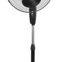 BLACK+DECKER 18-Inch Pedestal Fan, BFP18SXB, Oscillating Fan for Home and Office, Standing Fan with 3 Speed Settings, Height Adjustable with Adjustable Head Tilt, Black