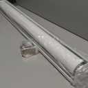 Persilux Free-Stop Cordless 100% Blackout Roller Shades for Windows, Natural Woven Fabric UV Protection Privacy Thermal Insulated Window Blinds for Indoor Windows, Home, Bedroom, Khaki 34" W x 64" H