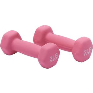 Neoprene Dumbbell Hand Weights for Exercise and Muscle Toning 2 lb Neoprene Dumbbell Hand Weights for Exercise and Muscle Toning 2 lb