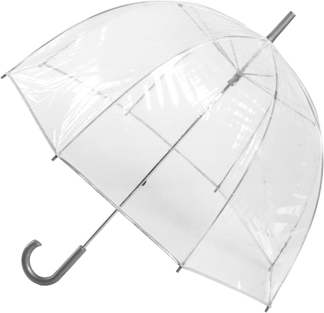 totes Adult and Kids Bubble Umbrella with Dome Canopy, Lightweight Design, Wind and Rain Protection