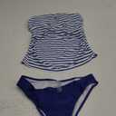Tempt Me Two Piece Tankini Bathing Suits for Women One Shoulder Swim Top with Bottom Swimsuits Size S