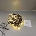 Areker Christmas Cluster Lights,1000LED Warm White Christmas Tree Lights 33ft,8 Modes&Memory Function with Dark Wire, Waterproof Christmas String Lights Outdoor,Indoor,Garden,Wedding