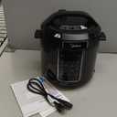 Midea 12-in-1 Electric Pressure Cooker, 6 Quarts, 12 Presets, Multi-Functional Programmable Slow Cooker, Rice Cooker, Steamer, Saut Pan, Yogurt Maker, and More, Stainless Steel (Black)