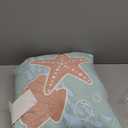 Wink Deer Twin Comforter Set for Girls-3 Pieces Ocean Animals Glow in the Dark Twin Bedding Sets for Kids,1 Comforter,1 Sham and 1 Decor Pillow