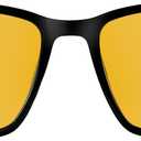 ANDWOOD Blue Light Blocking Glasses Men Women Computer Filter Large Frame Bluelight Blocker Anti Blue Ray Lightweight AR002 (Black | Gaming Lens)