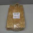 qiqee 50-Packs Brown Paper Gift Bags with Handles Bulk 8.3"x3"x 6" Small Size Paper Bags Multiple Uses(Small Size)