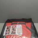 TIEHESYT Car Seat Covers Full Set, Breathable Leather Automotive Front and Rear Seat Covers & Headrest for Reduce The Driving Fatigue, Compatible with Most Vehicles, Cars (Black&Red, Front Pair)