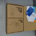 Veise Fingerprint Door Lock with 2 Lever Handles - Keyless Entry Door Lock, Electronic Keypad Deadbolt, Digital Smart Code & Front Handle Sets, Auto-Locking, Easy Installation, Oil Rubbed Bronze