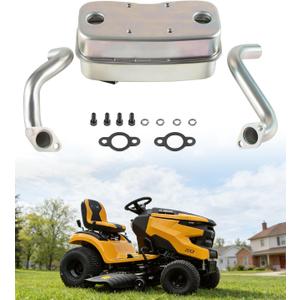 32 786 01-S 3278601S Generator Muffler Kit Compatible with Kohler Courage Select Twin-Cylinder Engines| Complete Exhaust System Includes Pipes, Gaskets & Mounting Hardware