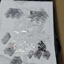 X-cosrack Egg Holder Countertop, 3 Tier Egg Rack with Labels Dividers to Separate Eggs, Stackable Wire Baskets for Fresh Egg, XXL Egg Dispenser for Countertop/Wall-Mounted (Patent Pending) (Black)