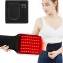 Red Light Therapy Belt for Body, Wearable Near Infrared Light Therapy 660nm & 850nm 3-in-1 Bead, Fatigue Pain Relief & Muscle Recovery, Gifts for Women Men
