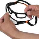 Klein Tools 60470 Safety Glasses, ANSI Z87.1+ Pro Full Frame Gasket Safety Glasses, Clear Lenses, UV Protection, Anti-Fog, Scratch Resistant