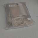 decorUhome Boho Decorative Throw Pillow Covers 18x18 Set of 2, Striped Chenille Tufted Pillow Covers with Tassels for Couch Bed Sofa, Cream White and Orange