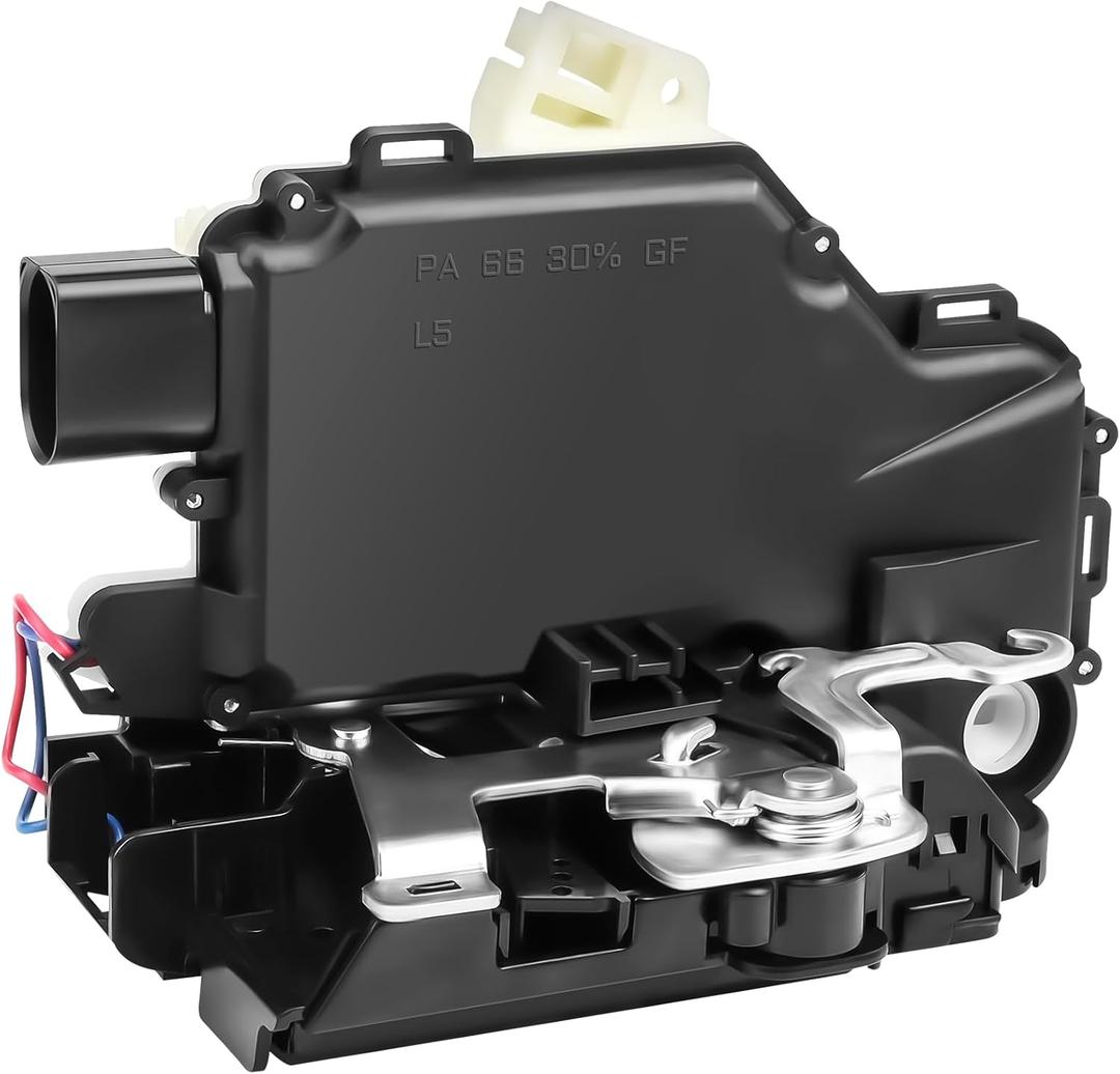 OGATOO Front Left Driver Side Door Lock Actuator Fit for VW Beetle Golf GTI Passat Jetta Rabbit 1998 1999 2000 2001 2002 2003 2004 2005 2006 2007 2008 2009 2010, 3B1837015A
