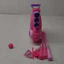 Liberry Toddler Golf Set for 1 2 3 4 Years Old, Upgraded Kids Golf Cart with Unique Shoulder Strap Design, Indoor and Outdoor Golf Toys for Boys Girls (Pink)