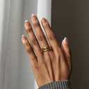BTArtboxnails French Gel Nail Tips - French Tip Press on Nails Brown Extra Short Almond XCOATTIPS for Nail Extensions