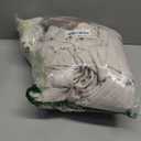 Textured Drop Cloth Curtains 102 Inches Long 2 Panels Oatmeal Cream, Light Filtering Privacy Sheer Curtains That Let Light in Country Linen Blend Pleat Memory Shape Curtain with Hooks Bedroom Living (Natural)