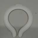 Neck Cooling Tube with Insulation Bag, Reusable Ice Ring for Instant Cooling, Freezes Below 64 for Hot Weather, Outdoor Sports, Workers. Wearable Neck Cooler in Summer,(White, M)