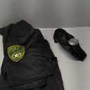 Leg Avenue Men's 4 Pc Cuff 'Em Cop Costume with Shirt, Cuffs, Hat, Toy Baton (X-Large)