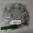 Flower Crown Renaissance Headpiece - Blue Flower Headband Fairy Floral Headpiece for Women Girls Bridal Wedding Renaissance Halloween Party Birthday Photo Props