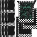 Nezyo 12 Pack Race Car Party Favors, Mini LCD Writing Tablet for Kids, 4.6 Inch Race Car Checked Board Drawing Tablet Erasable Reusable Electronic Drawing Pads for Racing Birthday Supplies