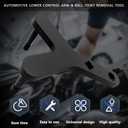 Automotive Lower Control Arm and Ball Joint Removal Tool, 2025 New Ball Joint Separator Tool, Lower Control arm Tool, Ball Joint Puller Tool, for 1/2" Drive Extension Breaker Bar