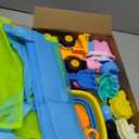 Beach Toys, Sand Toys for Kids Boys and Girls with 3 Construction Vehicles, 3 Collapsible Bucket, Sand Castle Building Kit, Sand Molds, Mesh Bag, Outdoor Toys for Kids Ages 4-8