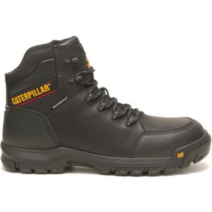Cat Footwear Men's Resorption Composite Toe Waterproof Industrial Boot (Size 7 Wide, Black)