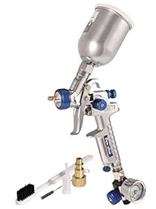 Dynastus Touch Up 5 oz HVLP Air Spray Gun Auto Car Detail Paint Sprayer Spot Repair, 1.0mm Nozzle with Regulator