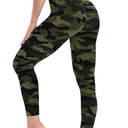 High Waisted Leggings for Women - No See Through Tummy Control Cycling Workout Yoga Pants with Pockets Reg & Plus L/XL
