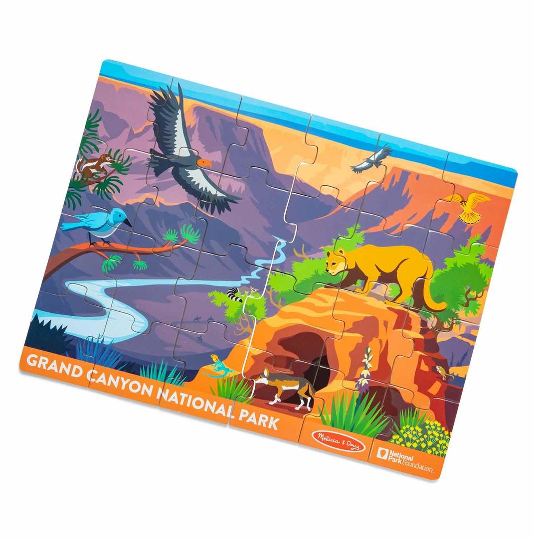 MELISSA & DOUG Grand Canyon Wooden Jigsaw Puzzle Toy, 1 EA