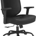 Office Chair Home Office Desk Chair with Adjustable Arms - Mid Back Computer Chairs for Adults - Swivel Task Chair Comfortable for Home Office