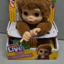 Little Live Pets My Baby Monkey Mango, 50+ Sounds and Reactions, Plush Interactive Monkey Toy Set with Accessories, Interactive Pets for Kids Ages 4+