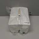 rejomiik Portable Shower Caddy Basket Plastic Cleaning Caddy Organizer Storage Tote with Handle for Bathroom, College, Dorm Room Essentials, White