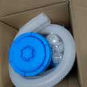 Pro 1000 GPH Pool Pumps Above Ground, Pool Pump with GFCI Safety Plug, Pool Filter Pump for Swimming Pools, Fast Circulation & Debris Removal, Improves Water Clarity, Fits Type A/C Filters, Blue