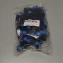 35Pcs Push-to-Fit Drip Irrigation Emitters for 1/4" Irrigation Tubing,360 Degree Adjustable Water Flow Emitters Irrigation Drippers for Garden Watering System