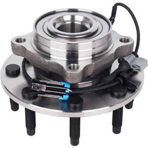 PAROD 515089 Front RWD Wheel Bearing & Hub Assembly Compatible with 2003-2005 Dodge Ram 2500 3500 w/ABS