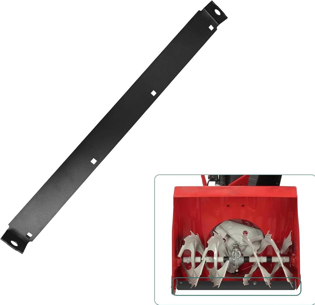 790-00120-0637 24" Snow Blower Shave Plate/Scraper bar Replacement for MTD 2 Stage Snow Thrower 790-00120-0637, 753-0625, 784-558, 790-00120, 784-5581A, 784-5581A-0637