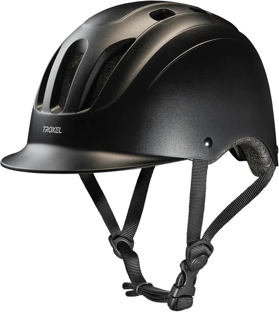 Troxel Troxel Sport 2.0 Horse Riding Helmet (Extra Small, Black)