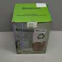 2 Pack Hand Woven Hanging Planters for Indoor Plants, 8 Inch Hanging Baskets, Plant Hanger Indoor, Wall Baskets with Light, Hanging Flower Pots with 3 Hooks, Macrame Plant Hanger for Garden Home Decor