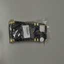 2 x Case for iPhone 14/13 - Slim Shockproof Gold Protection Corner for Women Girls Girly, Drop Proof Anti-Scratch Protective Cover Cute Compatible with iPhone 14/13 6.1",Black