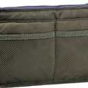 Vercord Purse Organizer Insert for Handbags Bag Organizers Inside Tote Pocketbook Women Nurse Nylon 13 Pockets Army Green Small