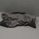 H.VERSAILTEX Real Velvet Plush 1 Piece Form Fit Stretch Rectangle Folding Storage Covers Ottoman Slipcovers Removable Footstool Protect Footrest Covers Elastic Bottom, Machine Washable (Large, Grey)