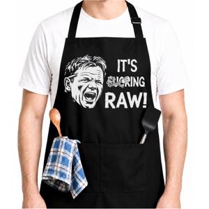 365RUSTIC Funny Celebrity Chef Aprons for Men, Funny Chef Meme BBQ Apron - Birthday, Fathers Day Grilling Gifts for Men, Dad, Husband