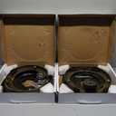 Youxmoto Electric Trailer Brake Assembly 12" X 2" (1 Right + 1 Left), for 5,200 lbs., 6,000 lbs., and 7,000 lbs Trailer Axles Trailer Brakes kit. 1 Pair