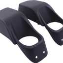 ApplianPar Front Bumper Fog Light Lamp Cover Bezel for Jeep Wrangler JK 2007-2017 Left and Right Side